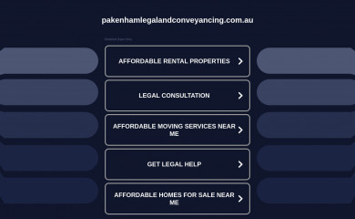 pakenhamlegalandconveyancing.com.au screenshot