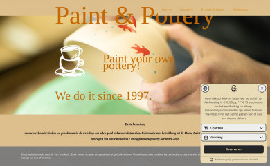 paintandpottery-keramiek.cafe screenshot