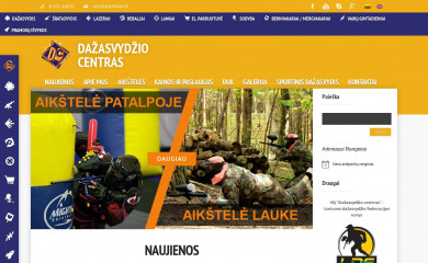 paintball.lt screenshot