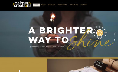 palmercreations.com screenshot