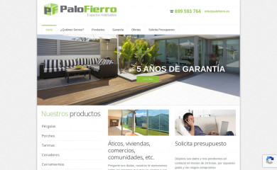 palofierro.es screenshot