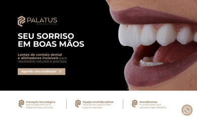 palatusodontodigital.com screenshot