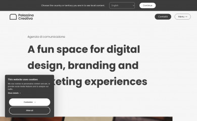 http://www.palazzinacreativa.it/ screenshot