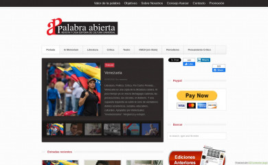 palabrabierta.com screenshot