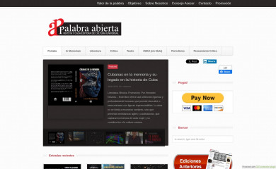 palabrabierta.com screenshot