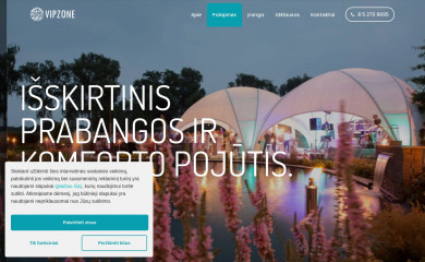 palapinesrenginiams.lt screenshot