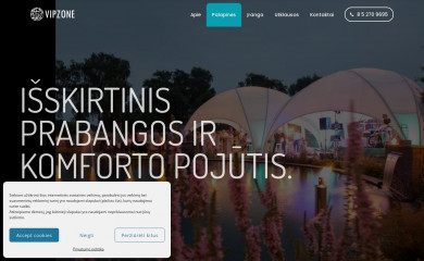 palapinesrenginiams.lt screenshot