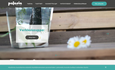 palasiadesign.fi screenshot