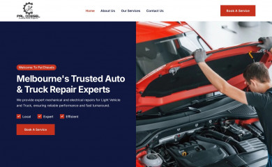 paldiesels.com.au screenshot