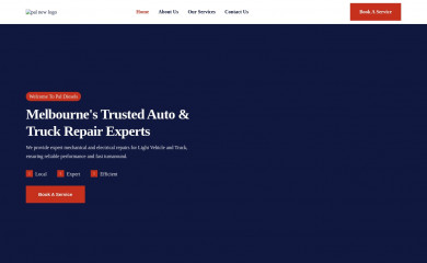 paldiesels.com.au screenshot