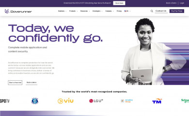 pallycon.com screenshot