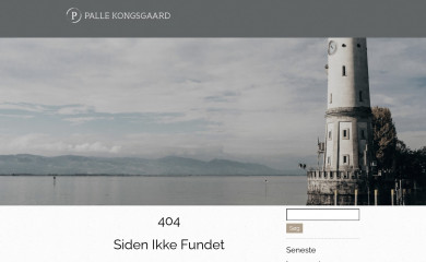 pallekongsgaard.dk screenshot