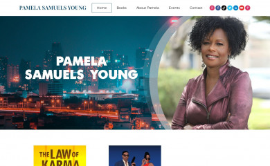 pamelasamuelsyoung.com screenshot