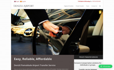 pamukkaleairport.com screenshot