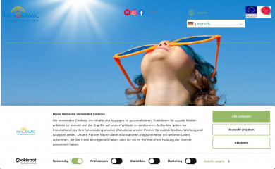 panoramic-hotel.de screenshot
