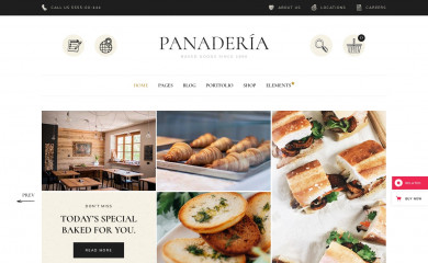 https://panaderia.qodeinteractive.com screenshot
