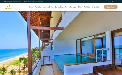 pandanusbeach.com screenshot