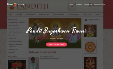 panditjee.net screenshot