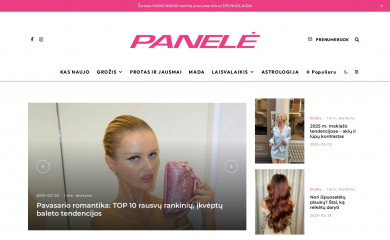 panele.lt screenshot