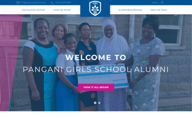 panganigirlsalumni.org screenshot