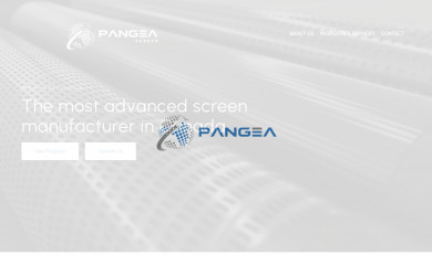 pangeascreen.com screenshot