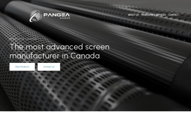 pangeascreen.com screenshot
