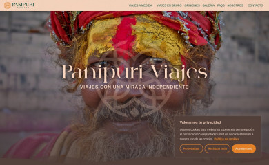 panipuriviajes.com screenshot