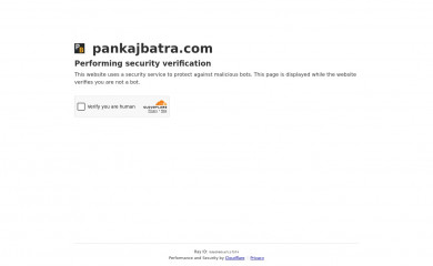 pankajbatra.com screenshot
