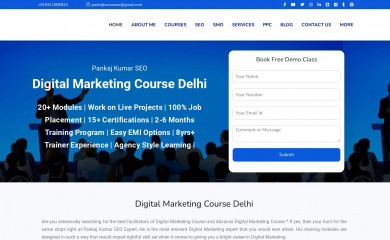 pankajkumarseo.com screenshot