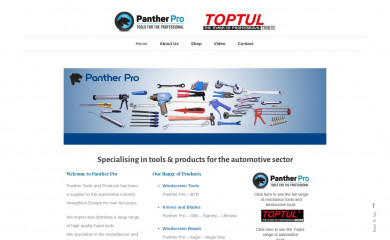 panther-pro.co.uk screenshot