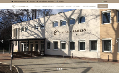 panzioviktoria.hu screenshot