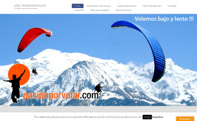 pasionporvolar.com screenshot