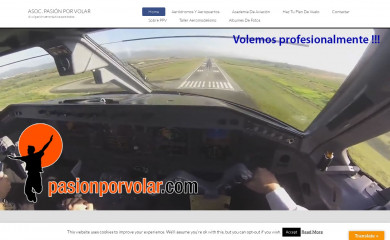 pasionporvolar.com screenshot