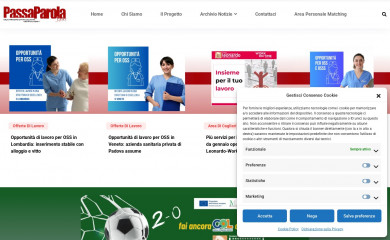 passaparolajobs.it screenshot