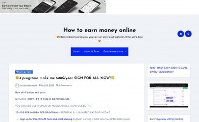 passivehomeincome.online screenshot