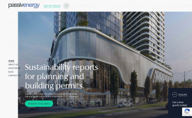 passivenergy.com.au screenshot