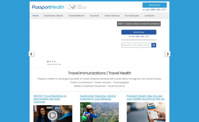 passporthealthusa.com screenshot