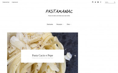 pastamaniac.de screenshot
