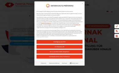 pasternakpersonal.de screenshot