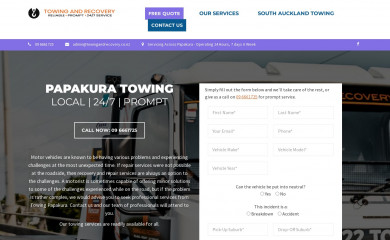 papakuratowing.co.nz screenshot