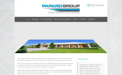 paparogroup.com.au screenshot