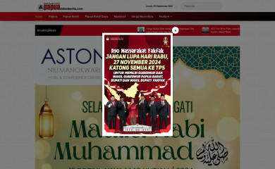 papuadalamberita.com screenshot