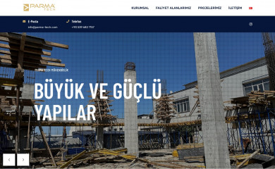 parma-tech.com screenshot
