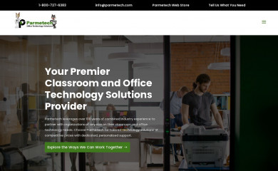 parmetech.com screenshot