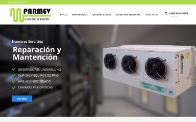 parmev.cl screenshot
