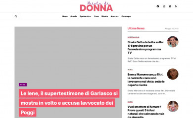 paroladidonna.it screenshot
