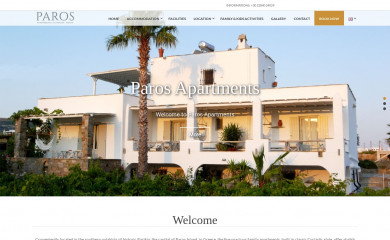 paros-apartments.gr screenshot