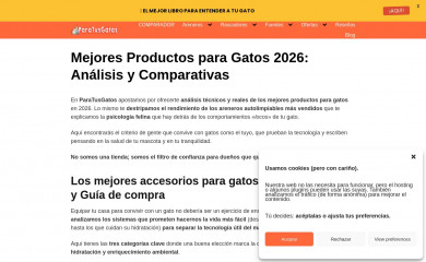 paratusgatos.com screenshot