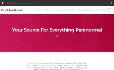 paraxradionetwork.com screenshot