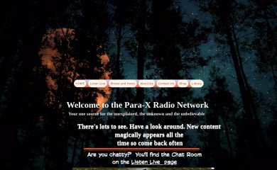 paraxradionetwork.com screenshot